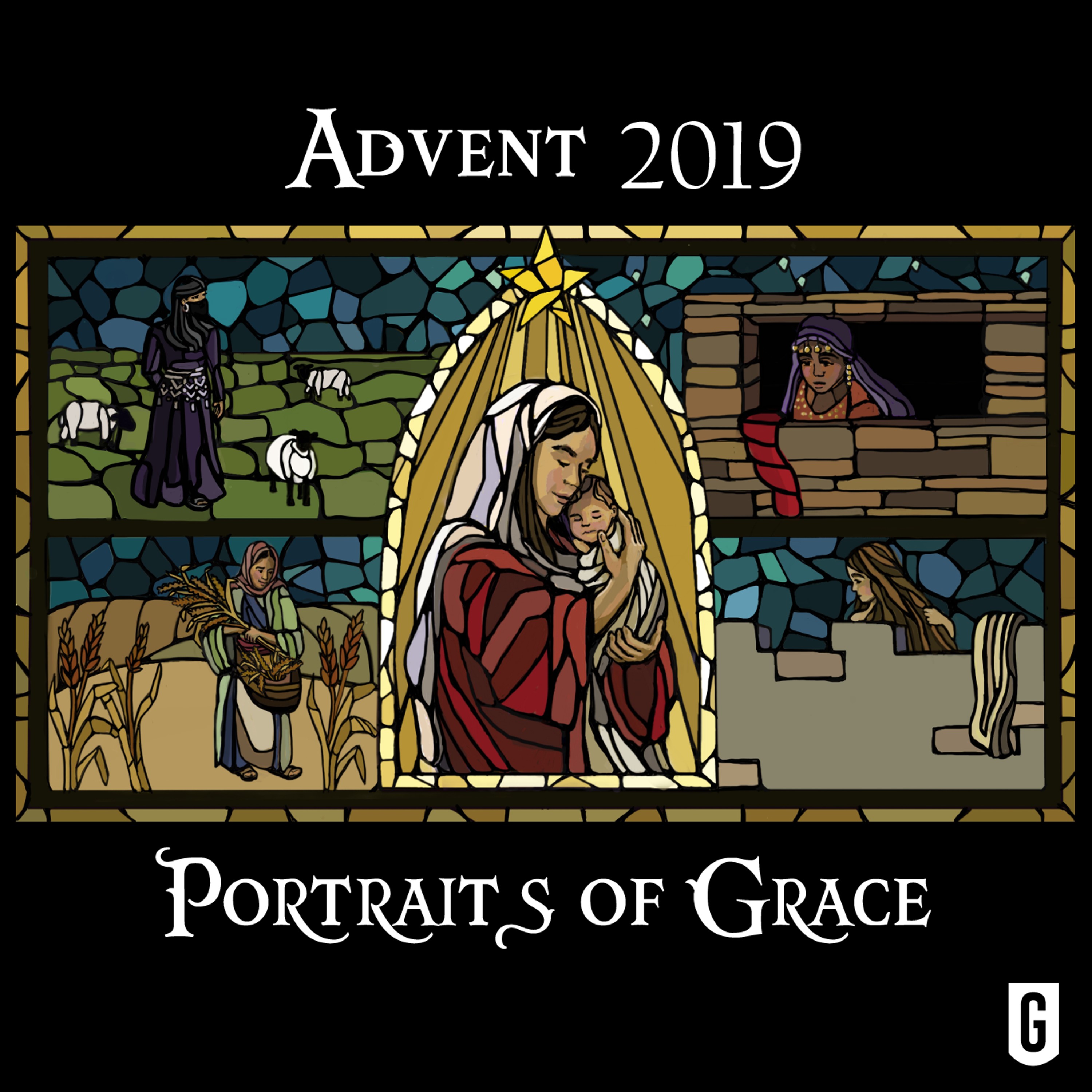 Portraits of Grace: Mary - Advent 2019: Portraits of Grace episode artwork