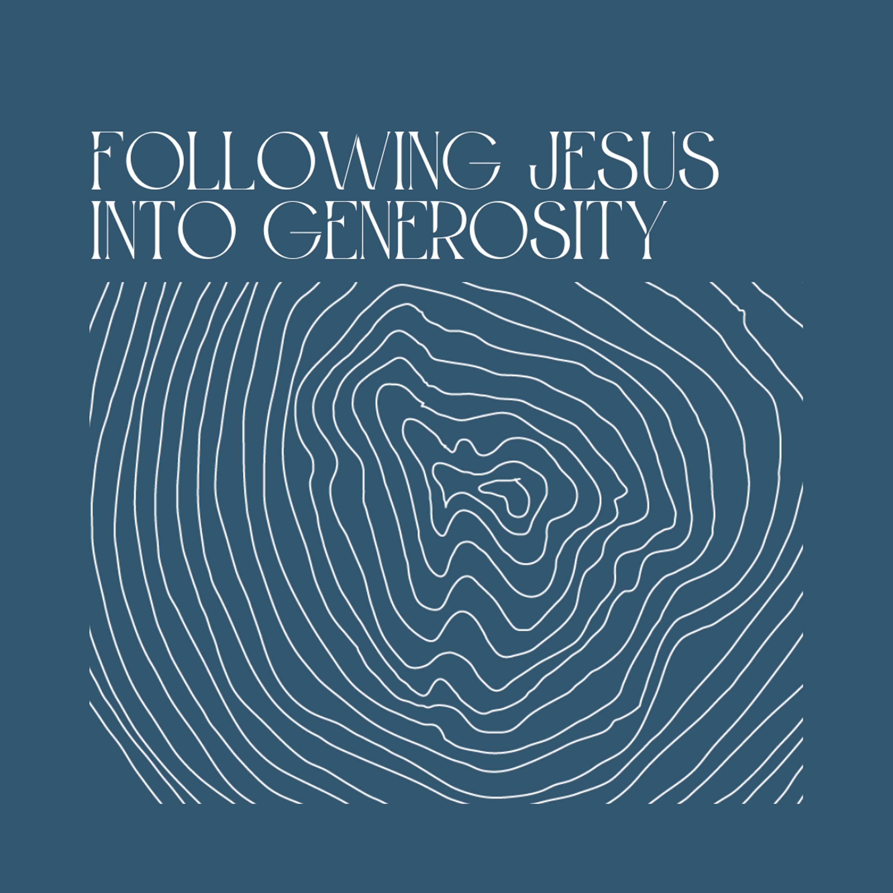 Following Jesus Into Generosity // Follow Me // Rodney Hobbs episode artwork
