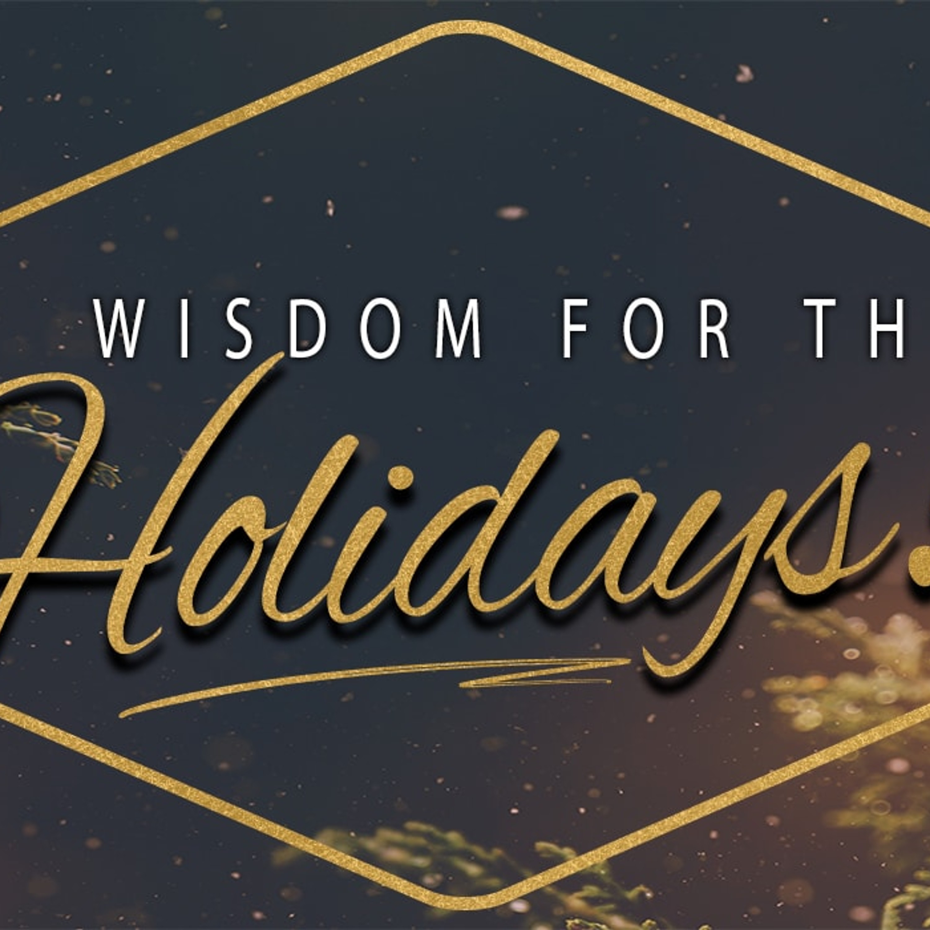 Wisdom for the Holidays episode artwork