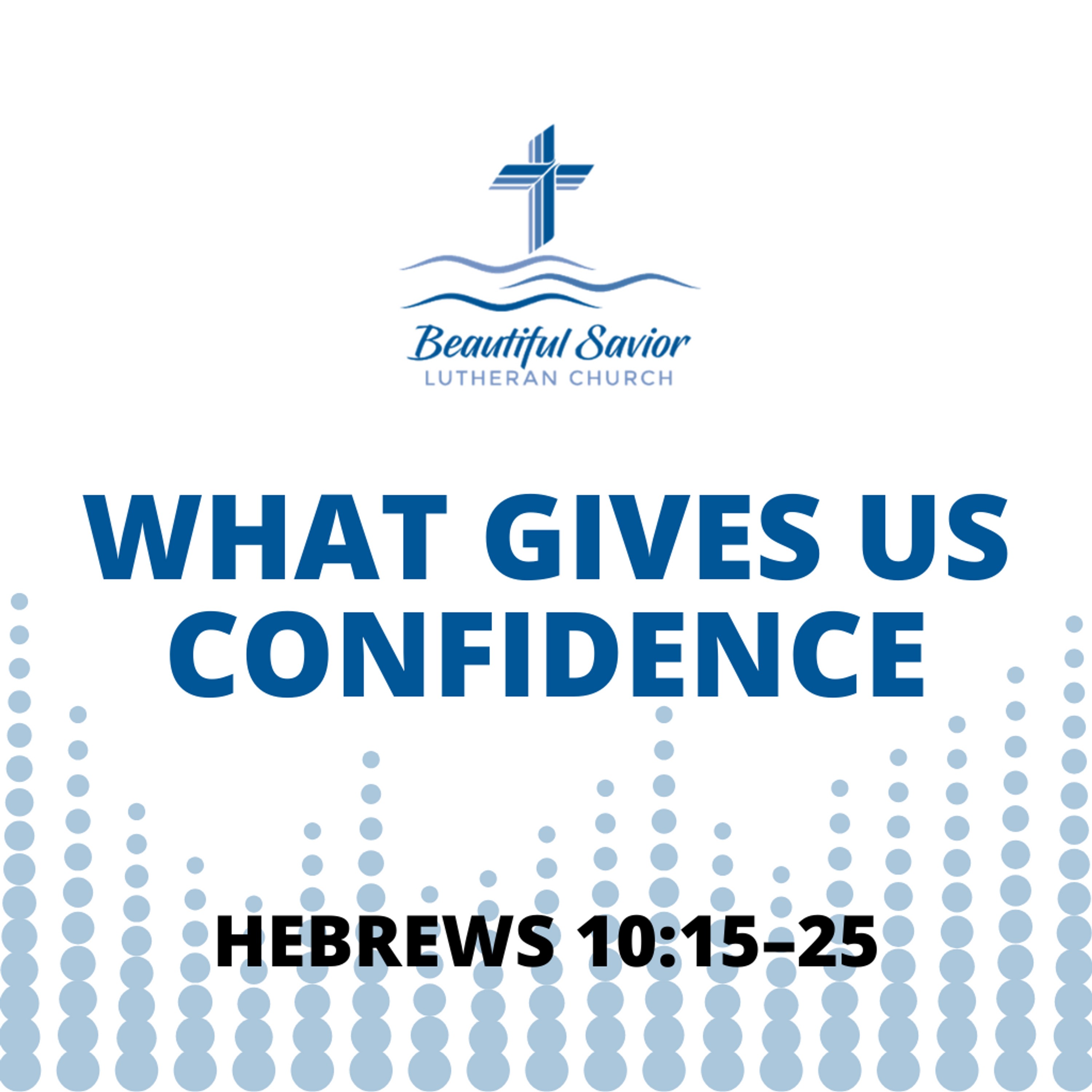 What Gives Us Confidence (Maundy Thursday) episode artwork