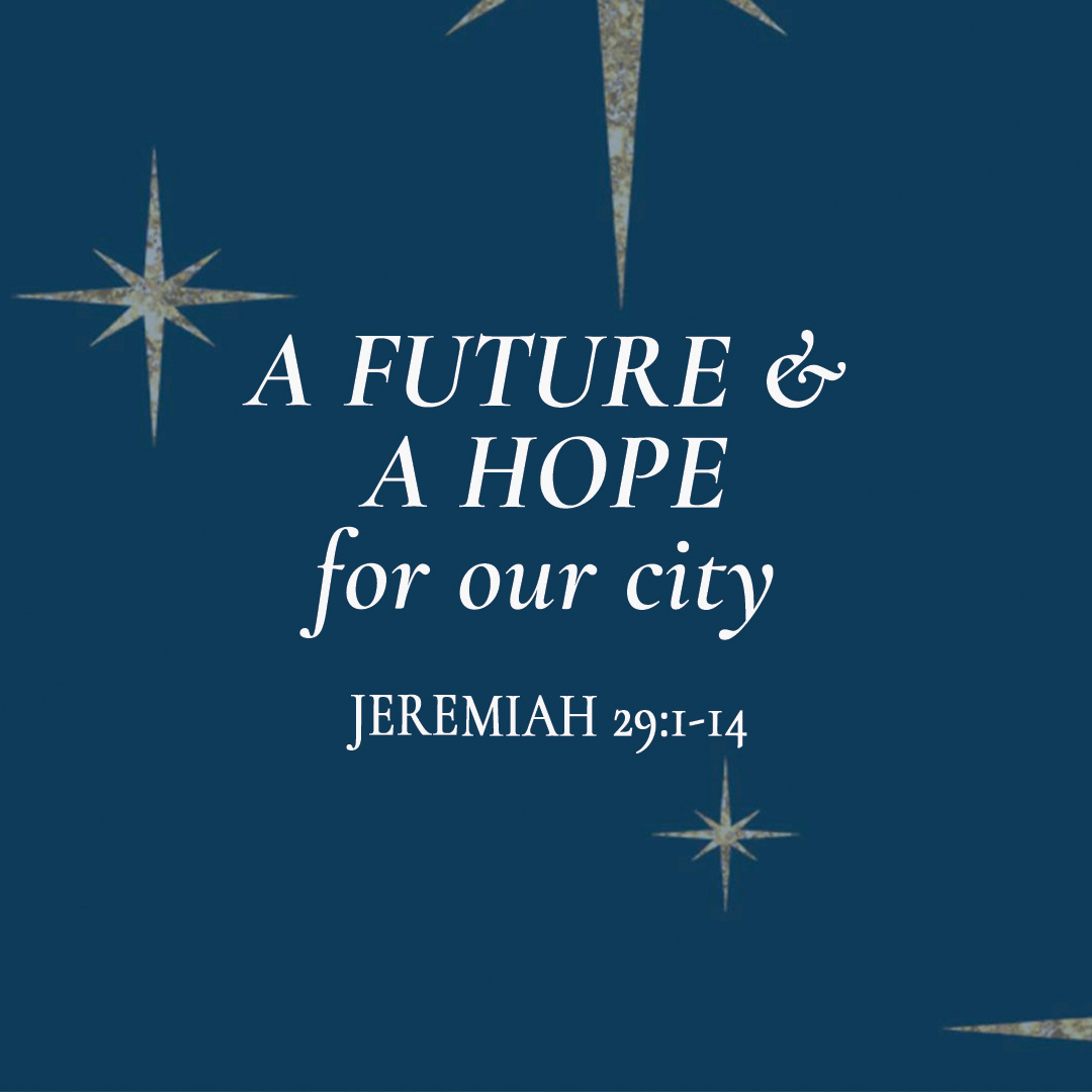 A Future &amp; a Hope for Our City - Deric Bartlett episode artwork