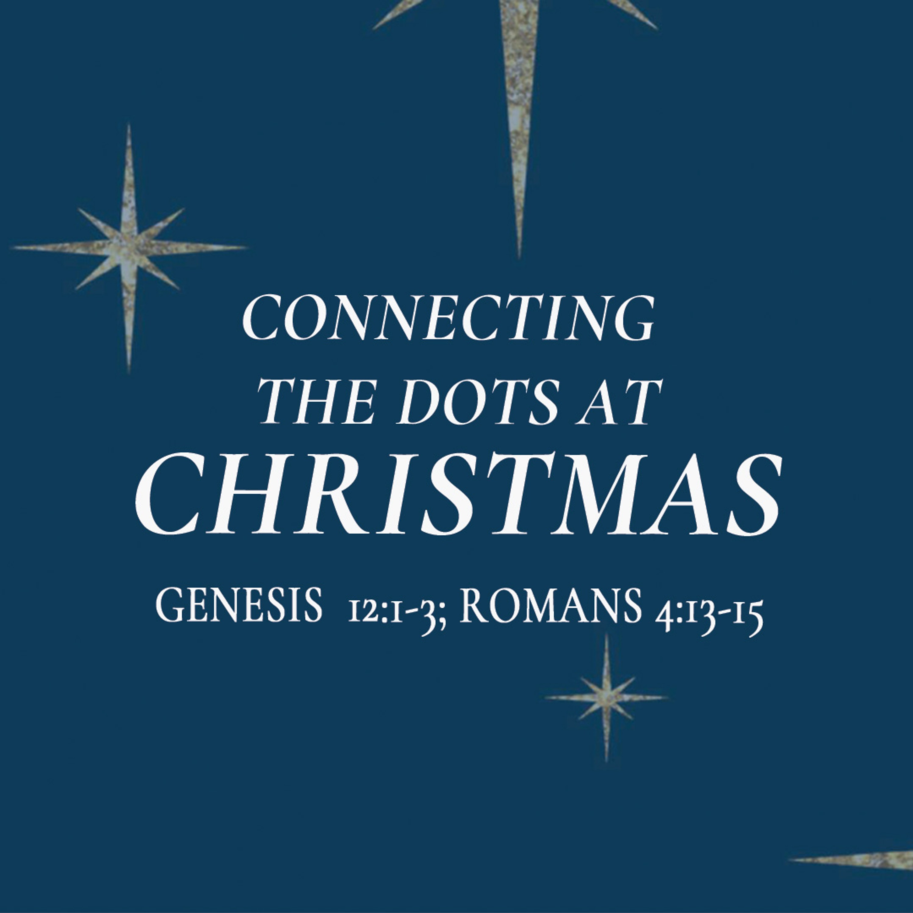 Connecting the Dots at Christmas - Deric Bartlett episode artwork