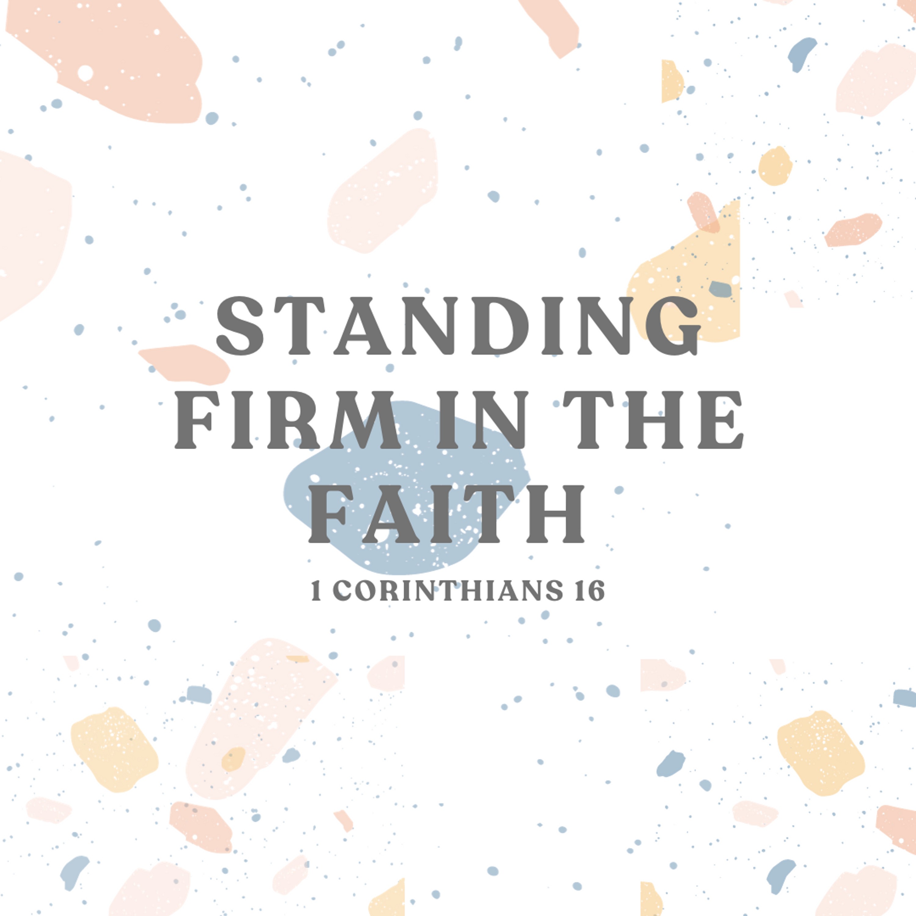 Stand Firm in the Faith - Deric Bartlett episode artwork
