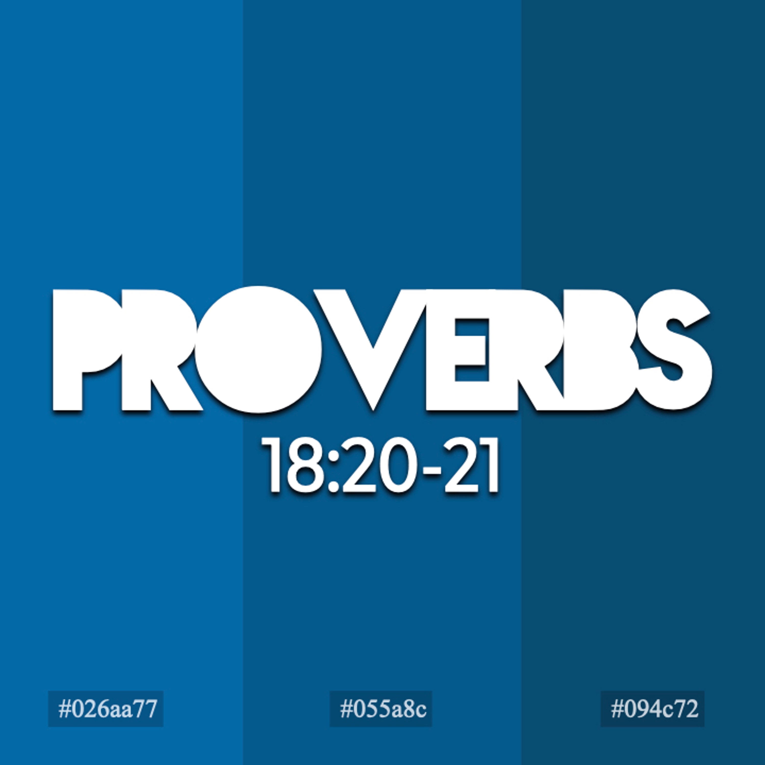 Proverbs 18:20-21