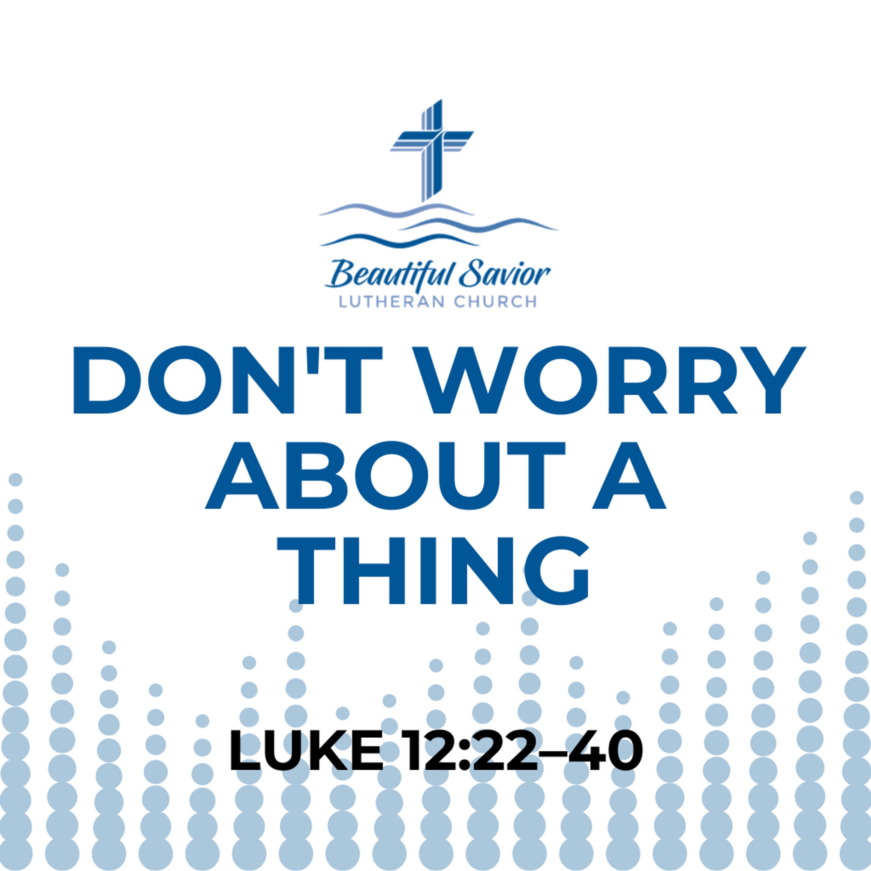 Don't Worry about A Thing episode artwork