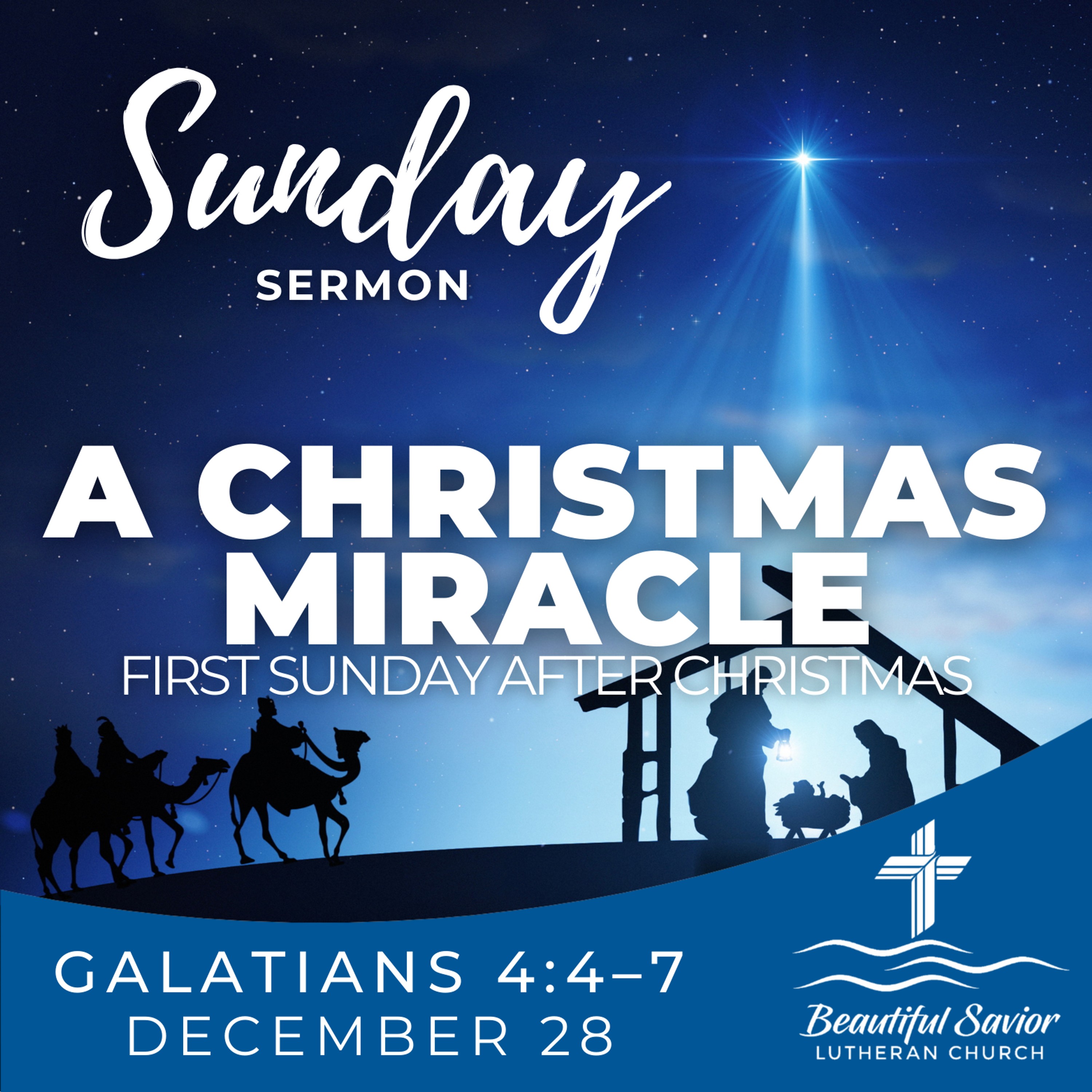A Christmas Miracle episode artwork