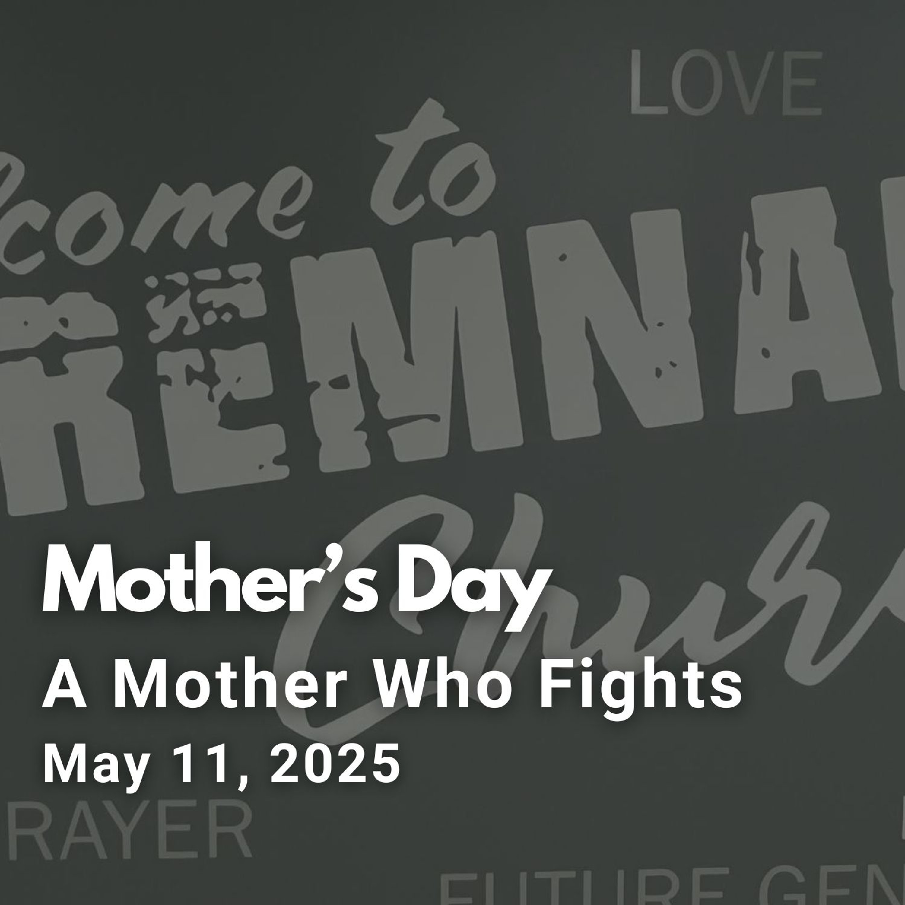 Mother's Day 2025: A Mother Who Fights episode artwork