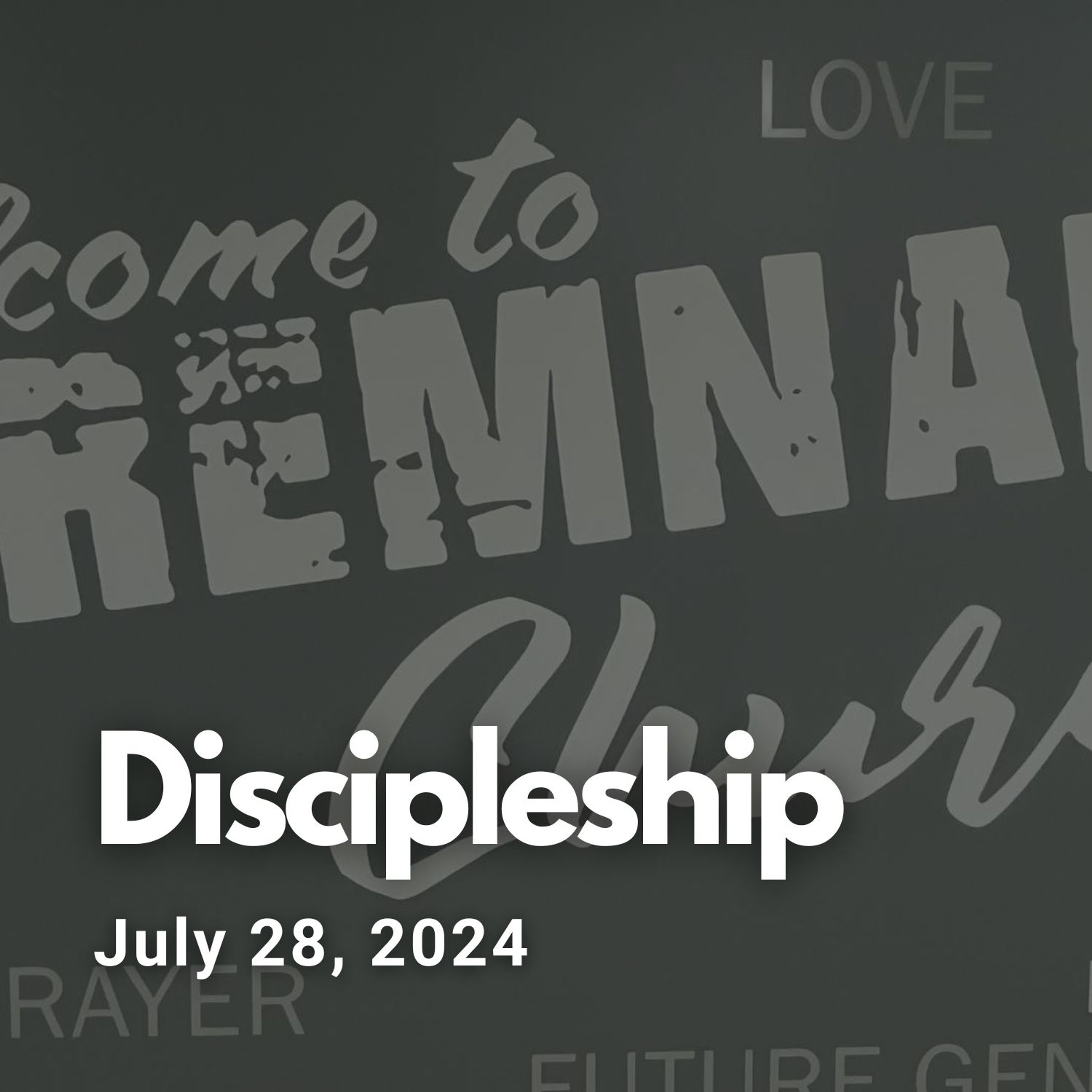 Discipleship Part 1 episode artwork