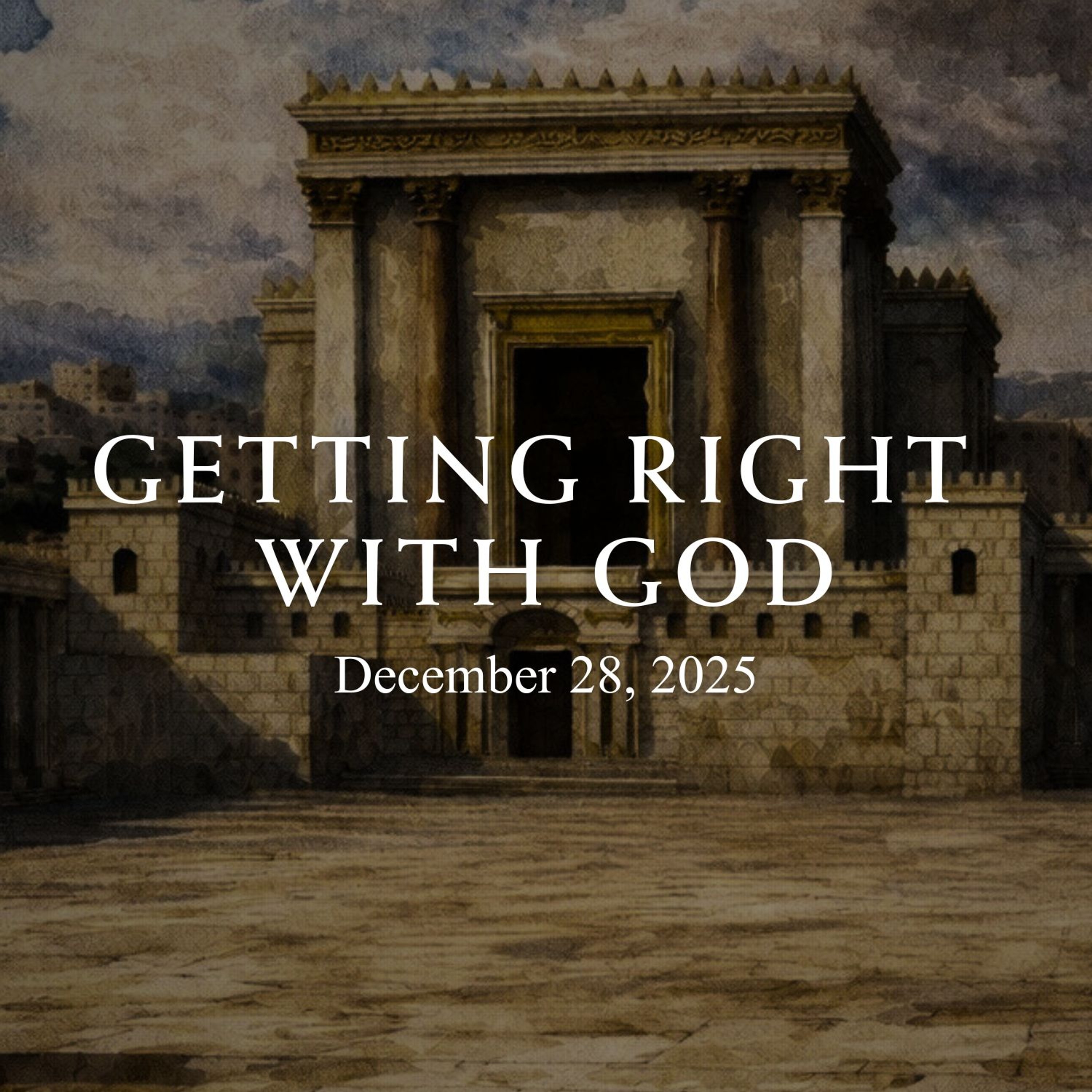 Getting Right With God episode artwork