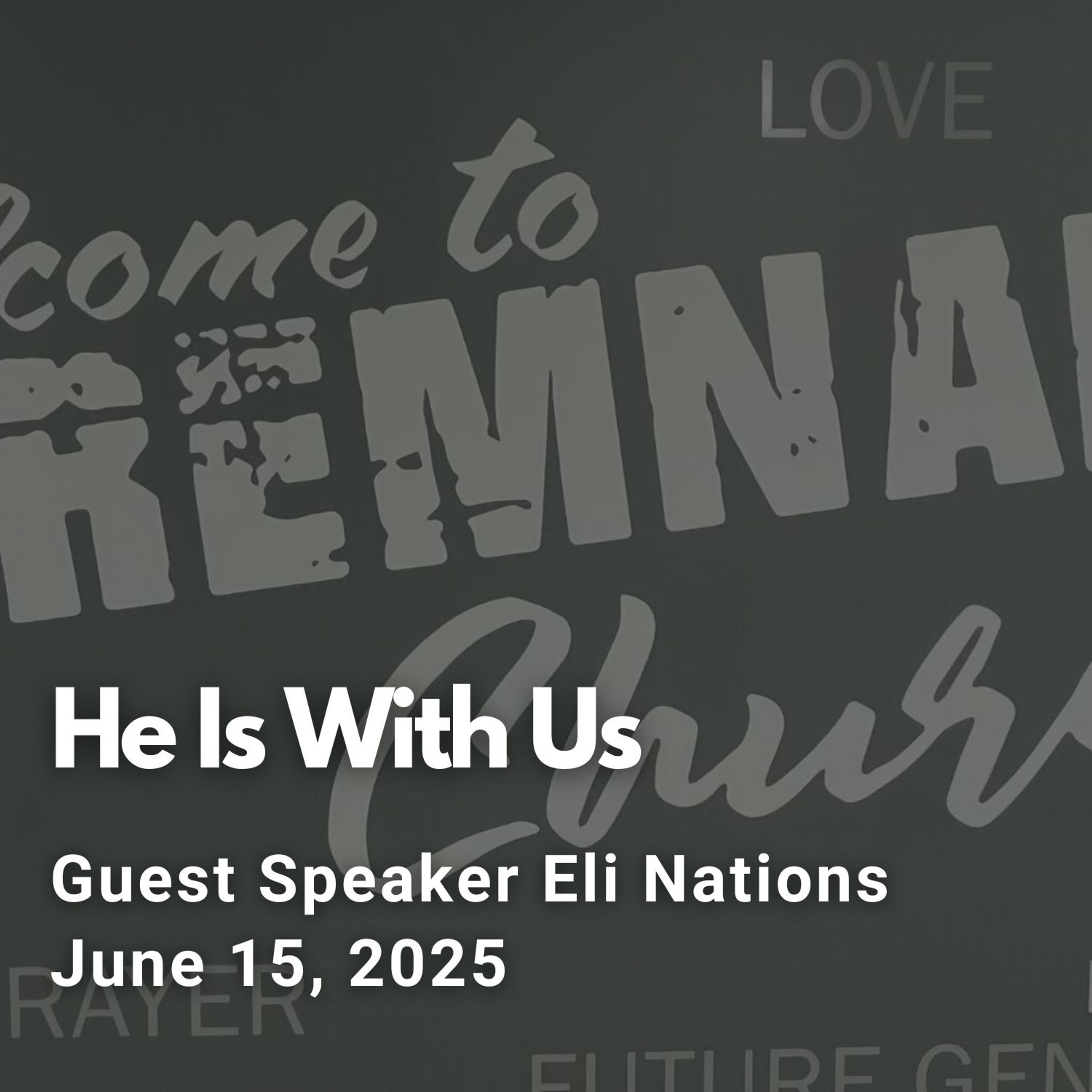 He Is With Us episode artwork