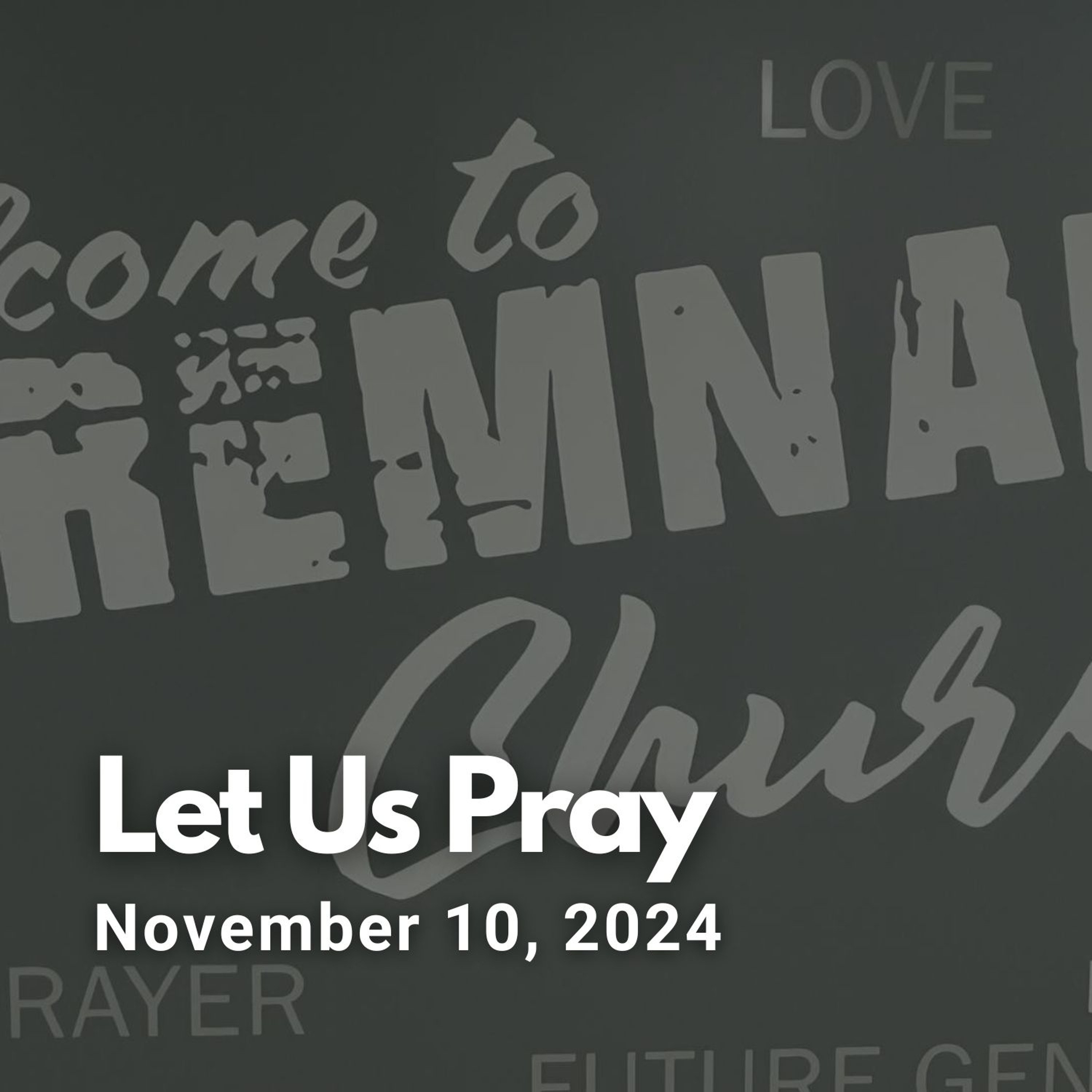 Let Us Pray episode artwork