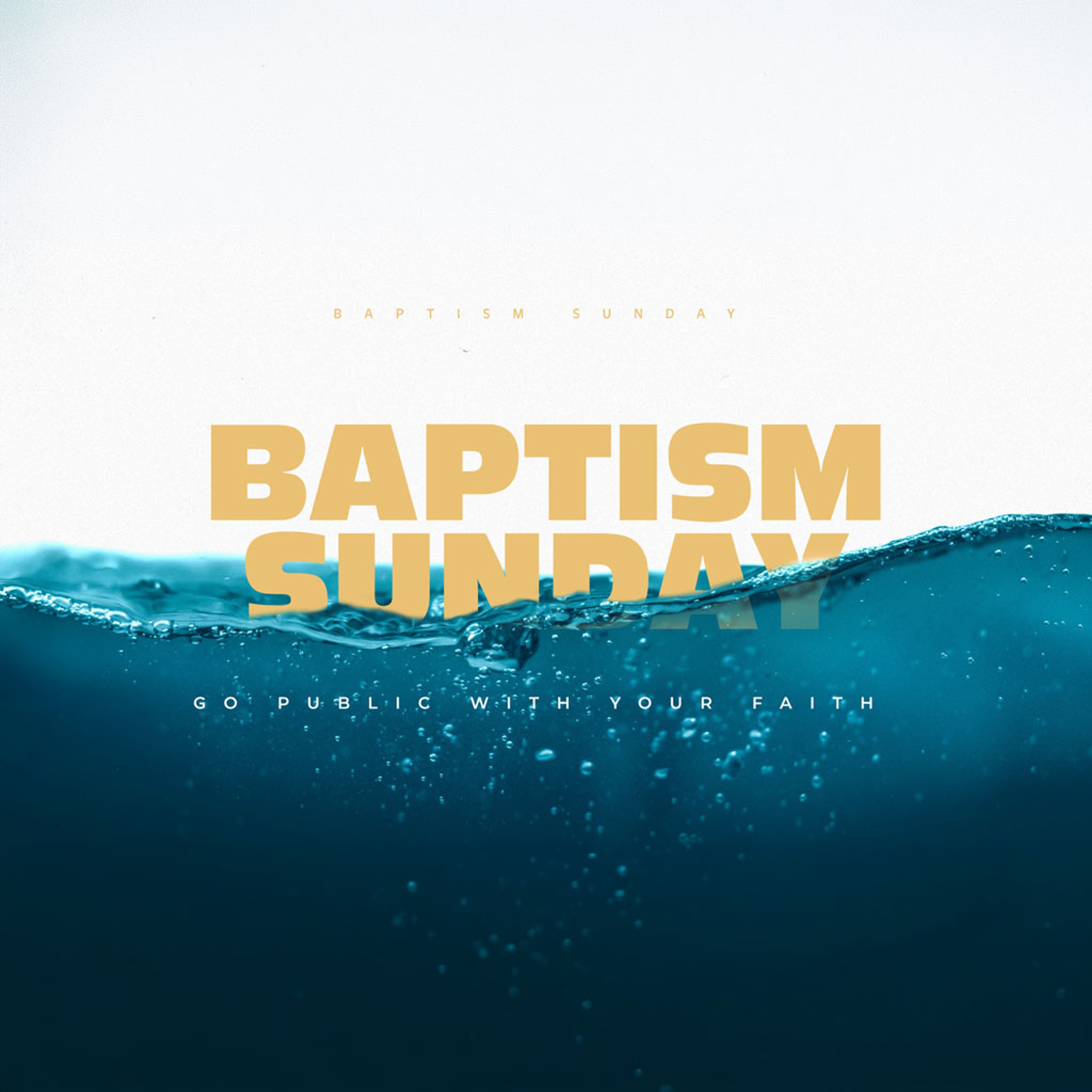 Baptism Sunday 2026 episode artwork