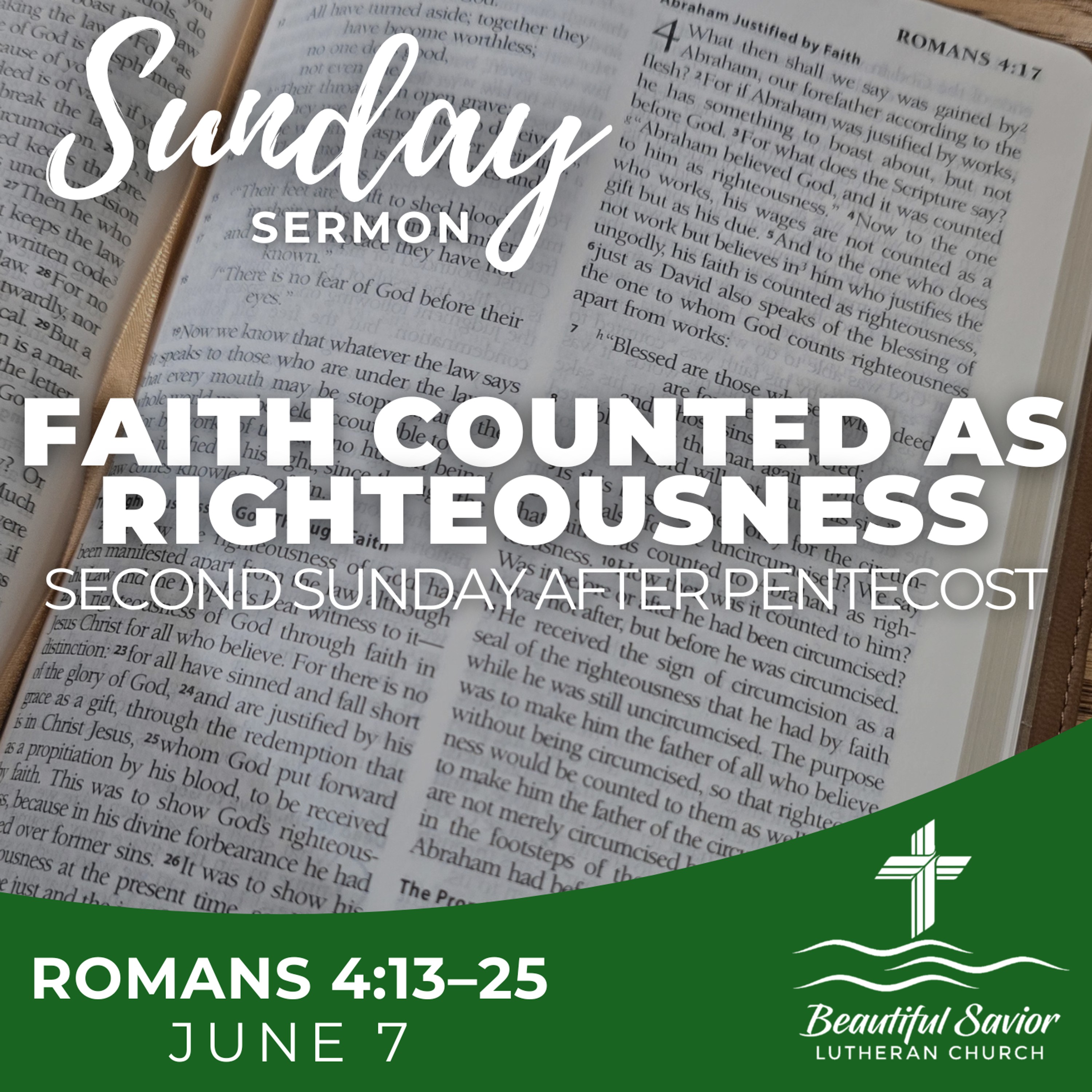 Faith Counted as Righteousness episode artwork